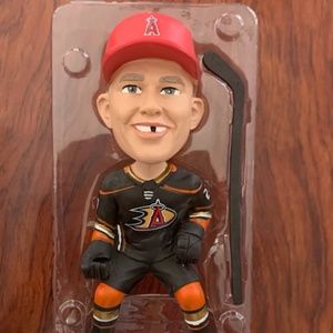 Mike Trout Angels Ducks Ice Hockey Bobblehead NIB